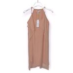 BCBGeneration Chiffon Slip Dress Blush Color Size Small Photo 2