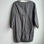 Prairie Underground 100% Organic Cotton Gray Tunic Blouse Size Small / Medium Photo 4