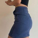 Blue Mini Skirt Size Xs Photo 1