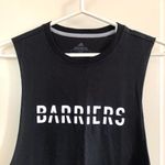 Adidas NWOT  Climalite No Barriers Graphic Tank Top in Black Photo 3