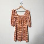 Emerson Fry India Collection Adelina Cotton Poplin Dress Gigi Organic Size S Orange Photo 8