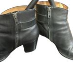 Madewell Black Leather ‘Kelci’ Heeled Boot Size 9 Photo 5