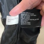 East 5th Vintage Black Genuine Leather Zipper Front Jacket Women's Medium Photo 7