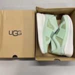 UGG  Glitter Sneaker Chunky Mint Green Spellout Graphic Strap Neutra Shoe Size 7 Photo 7
