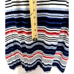 Lane Bryant Womens 18/20 Striped T-Shirt Dress Preppy Coastal Stretch Soft Photo 2
