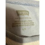 Levi's NEW Women's Blue Short Sleeve Crew Neck Slim Fit T Shirt Tee Top Size L Photo 2