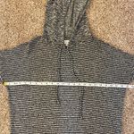 Lucky Brand Striped Gray Hooded Sweater Photo 3