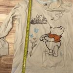Disney Winnie the Pooh cream long sleeve woman’s medium Photo 3