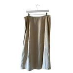 Requirements  Linen Blend Long Maxi Lagenlook Fit & Flare Plus SZ 14 #2097 Photo 4