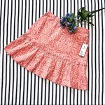 Billabong  X The Salty Blonde Upside Ditzy Floral Ruffle Mini Skirt Medium Photo 2