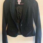 Candie's Black Buttoned Blazer  Photo 0