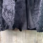 B Darlin B. Darlin Size 1/2 Black Sleeveless Halter Neck Sparkly Lace Overlay Lin… Photo 8