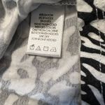 Motto Black & White Cheetah Print Tunic Flutter Sleeves Sz S Photo 6