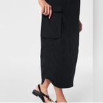 Spanx NWT Casual Fridays Cargo Maxi Dress in Black Sz XS $168 Photo 2