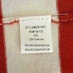 Pink Clover  Red and White Striped Sweater Viscose/Nylon Blend Photo 7