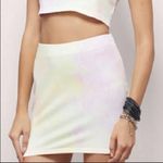 Tobi pastel tie dye mini skirt size small Photo 1