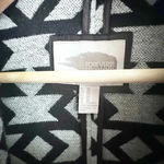 Forever 21 | Southwestern Aztec Print Open Front Oversized Sweater Coat | XS Photo 4