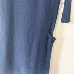 Brochu Walker New  Navy Blue Knit Cotton Dress Size Small Photo 3