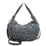 INC NWT Gray Olivya Nylon 43 Removable Crossbody Strap Single Strap Hobo Handbag Photo 0
