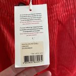 Sézane Sezane Pantalon Mitchell Corduroy Orange Straight Pants Photo 2