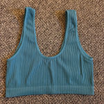 Target Colsie Teal Ribbed Top Photo 0