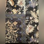 Free People NWT Mad Love Bohemian Black and Quilted Wrap Skirt $128 MSRP Photo 6