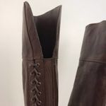 Vince Camuto NWOT Lace Up Leather Riding Boots Photo 4