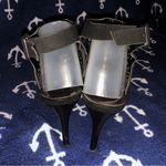 Carlos Santana Carlos by  Octave black leather heels Photo 2