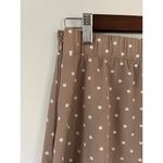 Show Me Your Mumu shorts womens size M brown with polka dots pull on Photo 3