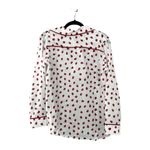 NWT PLUSH Revolve Strawberry Satin Short Pajama Set W/ Eyemask Sz S White Photo 2