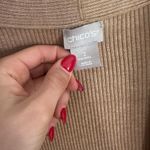 Chico's Tan Cardigan Sweater Lightweight Knit Photo 1