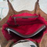 CAVALCANTI Viral Cowhide Cow Hair Buckle Genuine Leather Made in Italy Bag NWT Photo 5