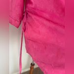 Valerie Stevens  Pink Paisley Floral Robe, Size Small Photo 2