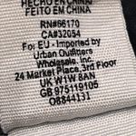 Free People  Black Haven Zip Front Denim Jean Mini Skirt size 25 Photo 9