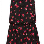Likely NWT  Poppy Floral Ashlee Mini Dress in Black Photo 0