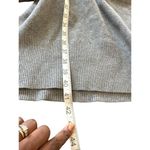 A New Day  Midi Gray Sweater Dress Side Slit High Neck Long Sleeve XS NWT Photo 7