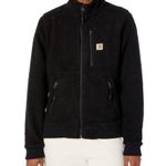 Carhartt  Women's High Pile Fleece Jacket Black Medium Coat Sherpa Photo 2
