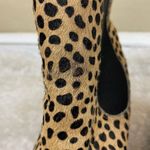 Sole Society  Mimi Chelsea Ankle Boots In Cheetah Dot Black Size 8.5 Photo 8