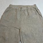 Quince 100% Linen Straight Leg Crop Pants Size XS Coastal Lightweight Minimalist Photo 2