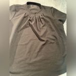 FIGS  black scrub top small Photo 2