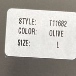 Blue B Collection new with tags size large top in olive Green Photo 8