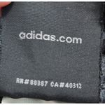 Adidas  Athletic Shorts 3-Stripe Running Gym Training‎ Gray Red Women's L Photo 6