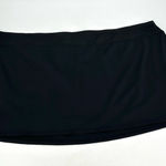 Jantzen  Swim Skirt Cover Up Women’s 28W Plus Black NEW Pull On Unlined Beach  Photo 0