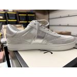 J/Slides Tinsley Metallic Silver Sneaker Size 7 Photo 4