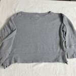 Current/Elliott Current Elliott Side Zip Stadium Sweatshirt Photo 1