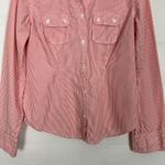 American Eagle  Women's Striped Button Down Shirt Size Small Photo 3
