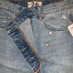 Free People NWT Parker Wrap Denim Skirt Photo 5