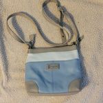 Sharif Blue and Gray Handbag Photo 0