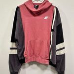sweatshirt! Nike + vintage reworked custom made pink & gray size M/L! Photo 0