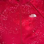 The North Face Mock Neck Full Zip Jacket Size X-Small Lightweight Spotted Print Photo 4